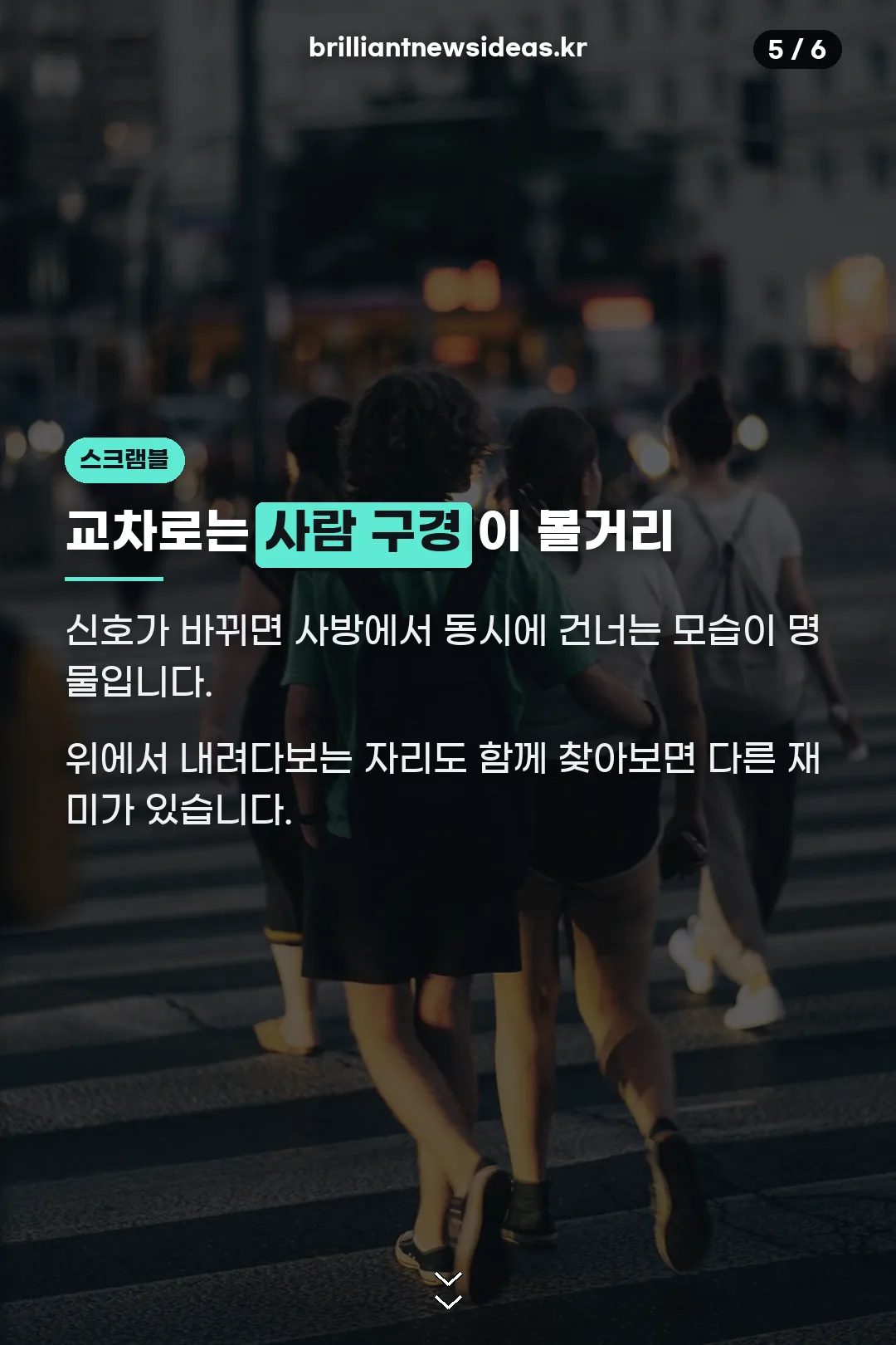 스크램블 교차로